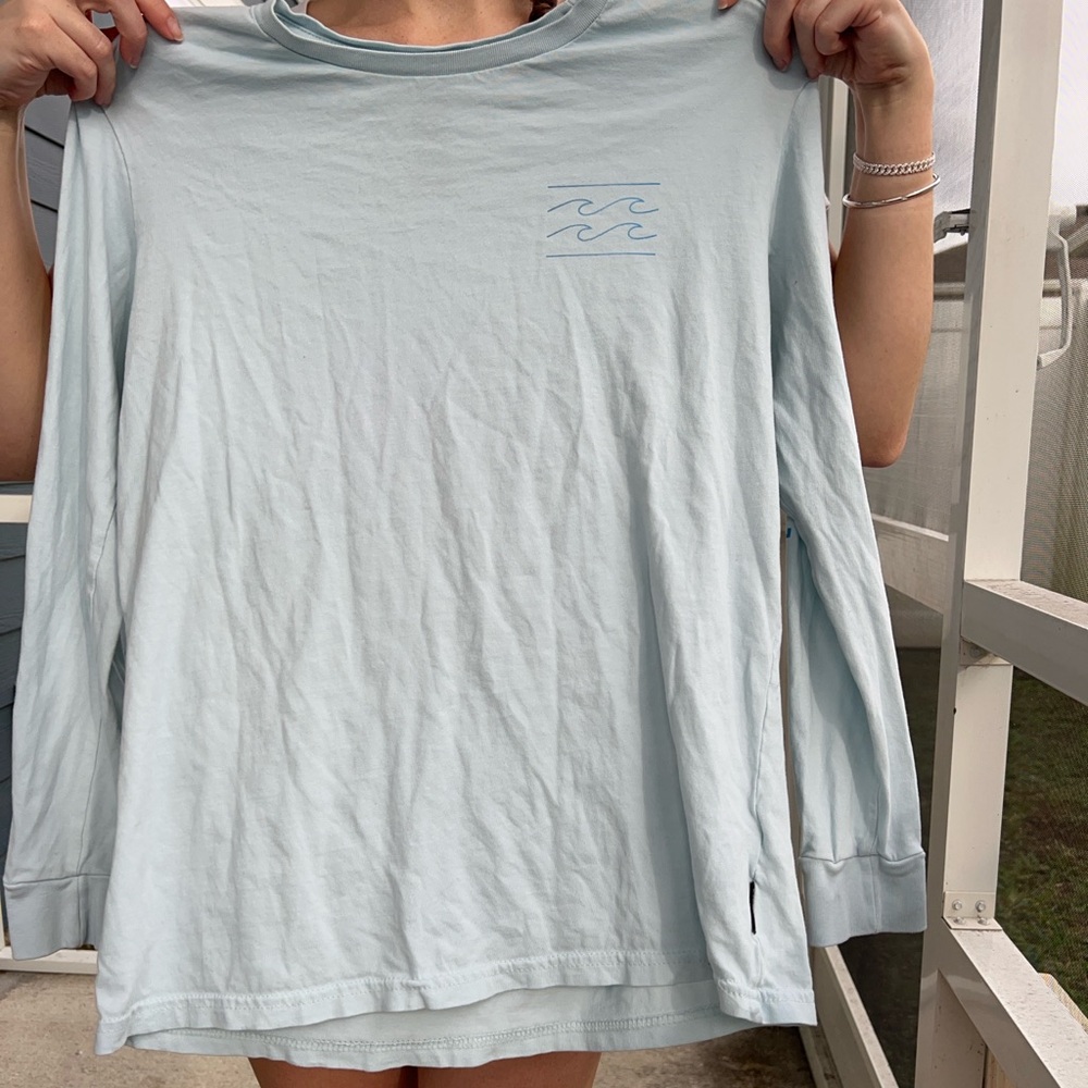 Billabong baby blue long-sleeve